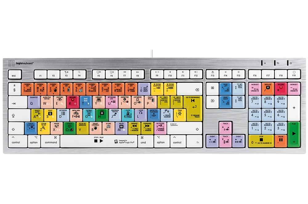 Logic Pro X Mac ALBA Keyboard UK English