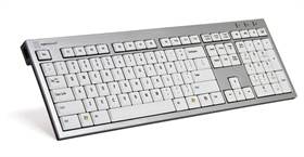Windows PC Keyboard<br>Silver Slimline Keyboard – Windows<br>