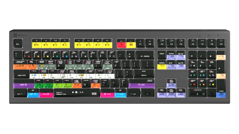 Ableton Live<br>ASTRA2 Backlit Keyboard – Mac<br>US English