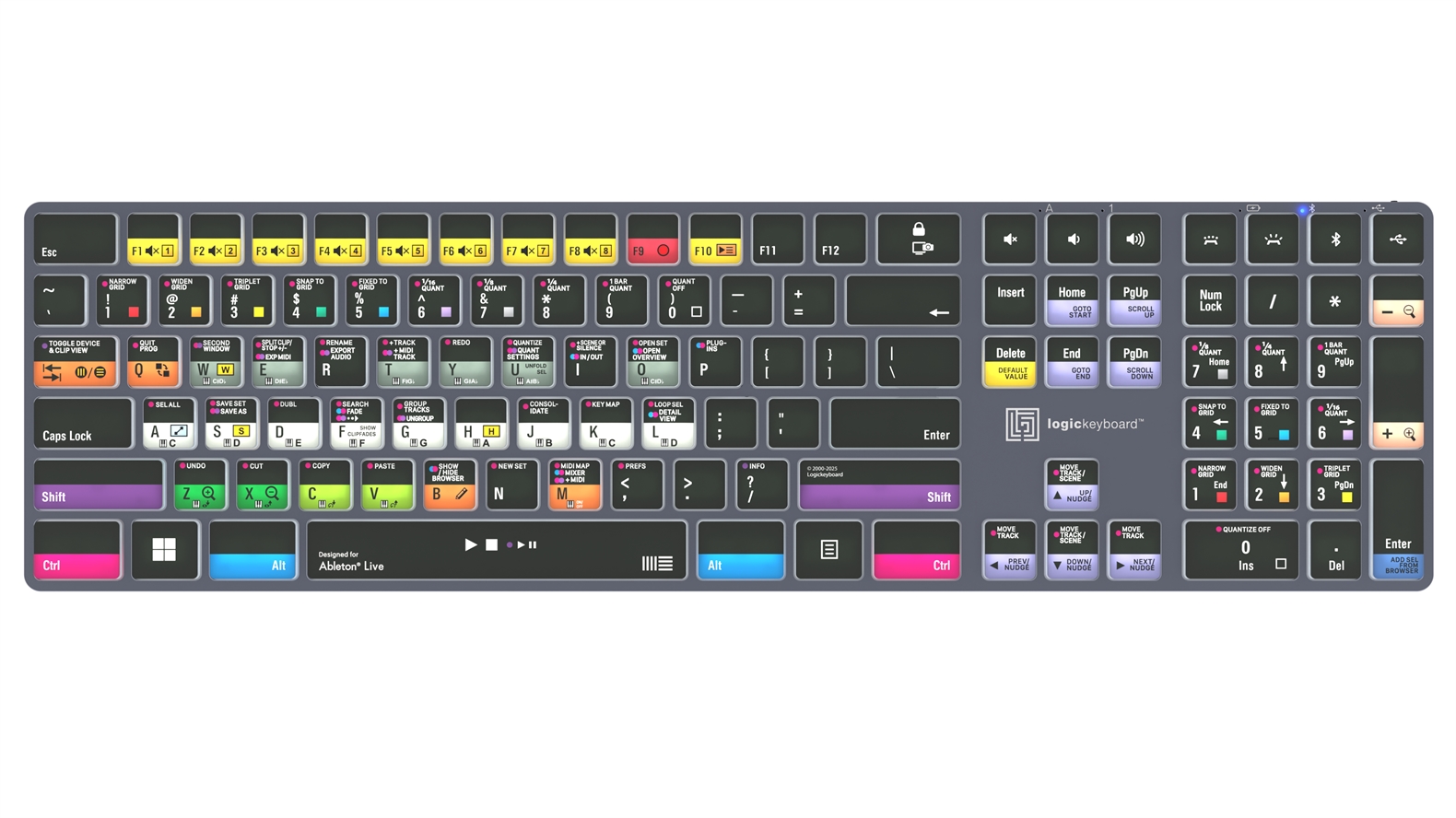 Logickeyboard Ableton Live Shortcut TITAN Windows Keyboard
