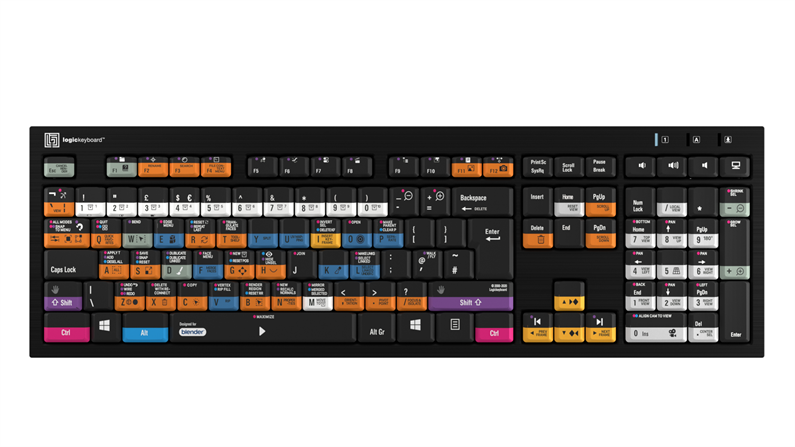 Blender 3D<br>NERO Slimline Keyboard – Windows<br>UK English