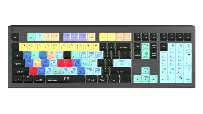 Cubase & Nuendo<br>ASTRA2 Backlit Keyboard – Mac<br>US English