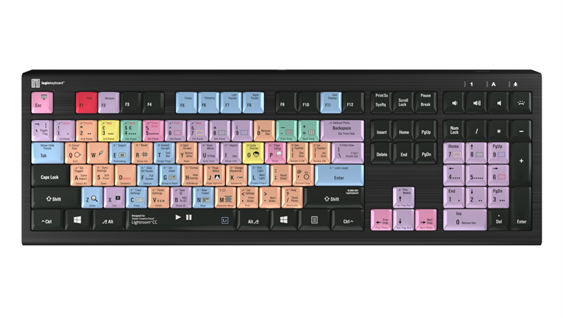 Lightroom CC - PC ASTRA 2 Backlit Keyboard