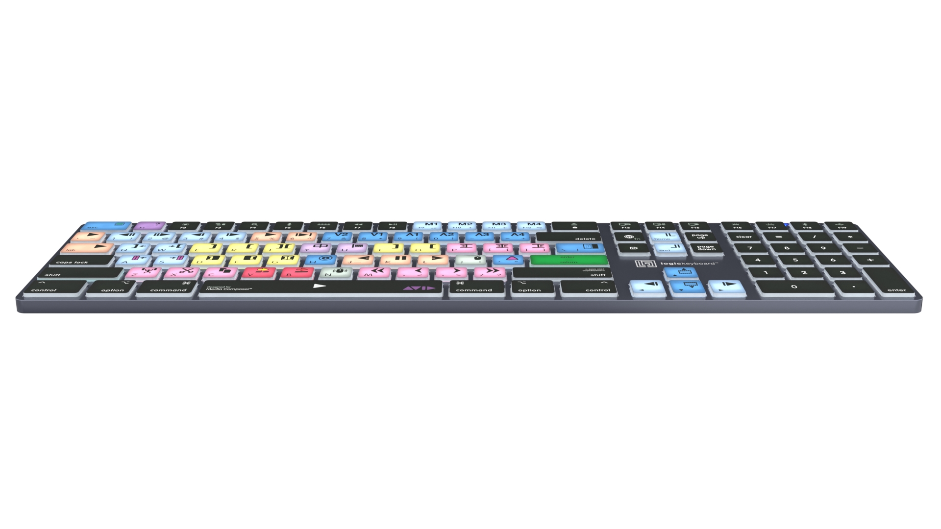 Shortcut keyboard Backlit & Bluetooth - Media Composer - Mac