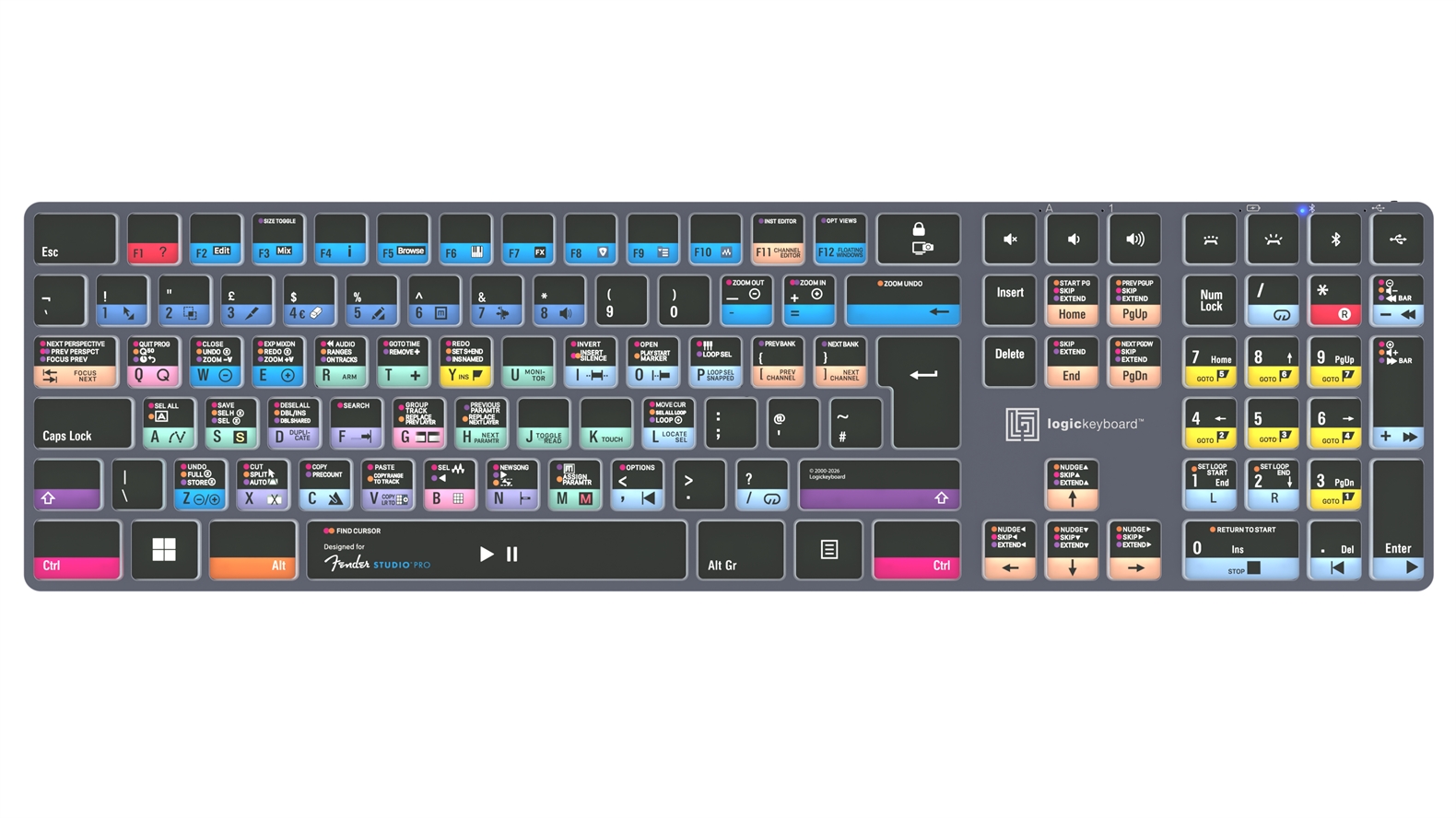 Fender Studio Pro<br>TITAN Wireless Backlit Keyboard - Windows<br>UK English
