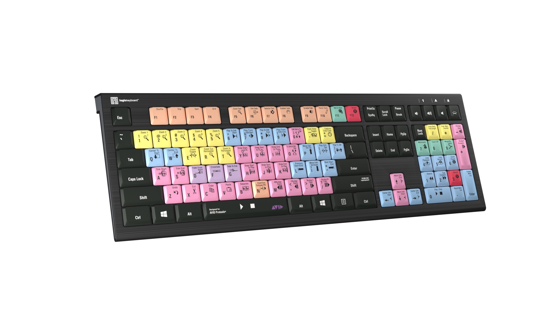 キーボード Logickeyboard Pro Tools ASTRA2 Mac Shortcut keyboard 
