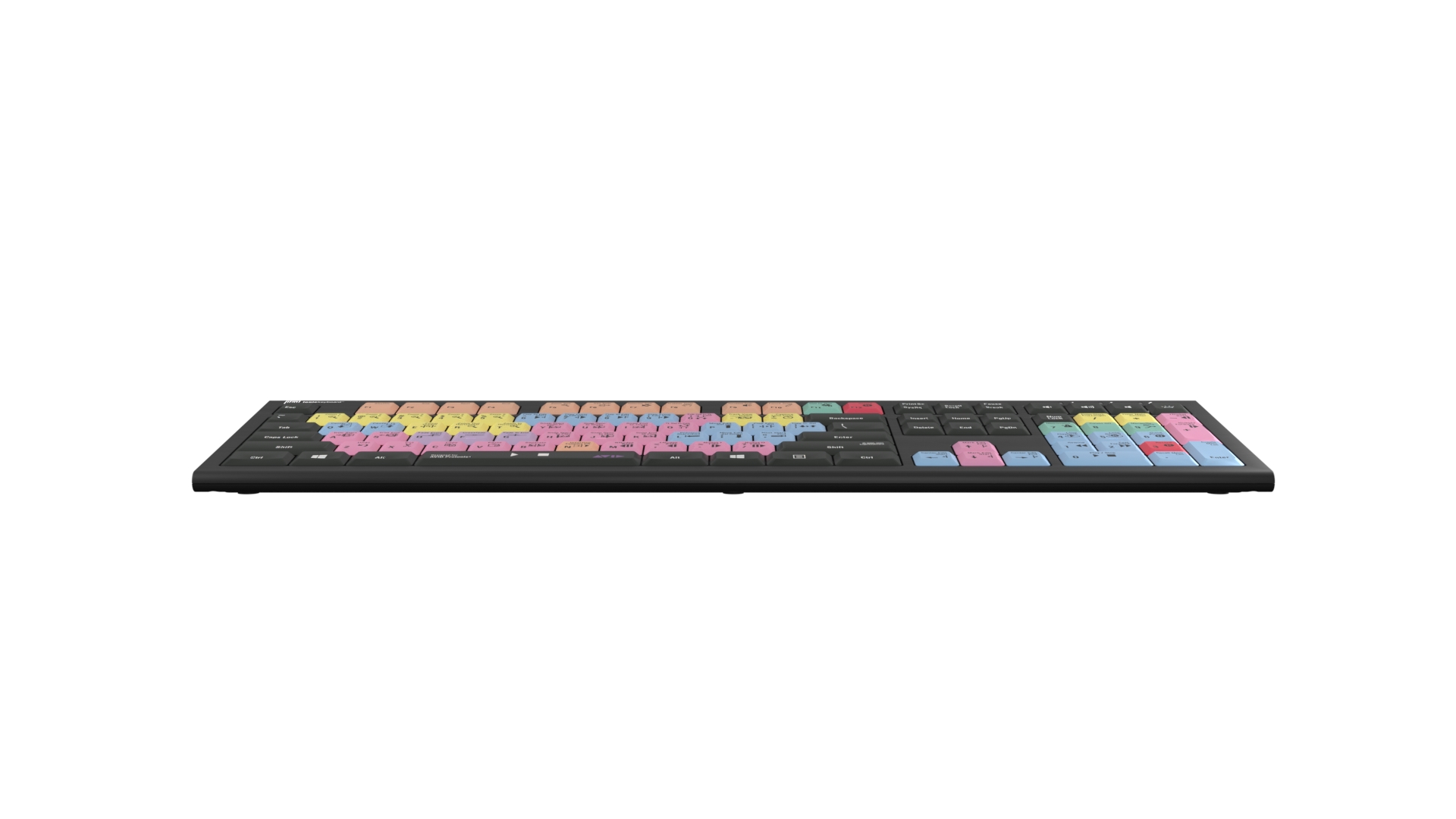 LOGICKEYBOARD QWERTY Mac ASTRA clavier rétroéclairé QWERTY, USB, Avid Pro  Tools