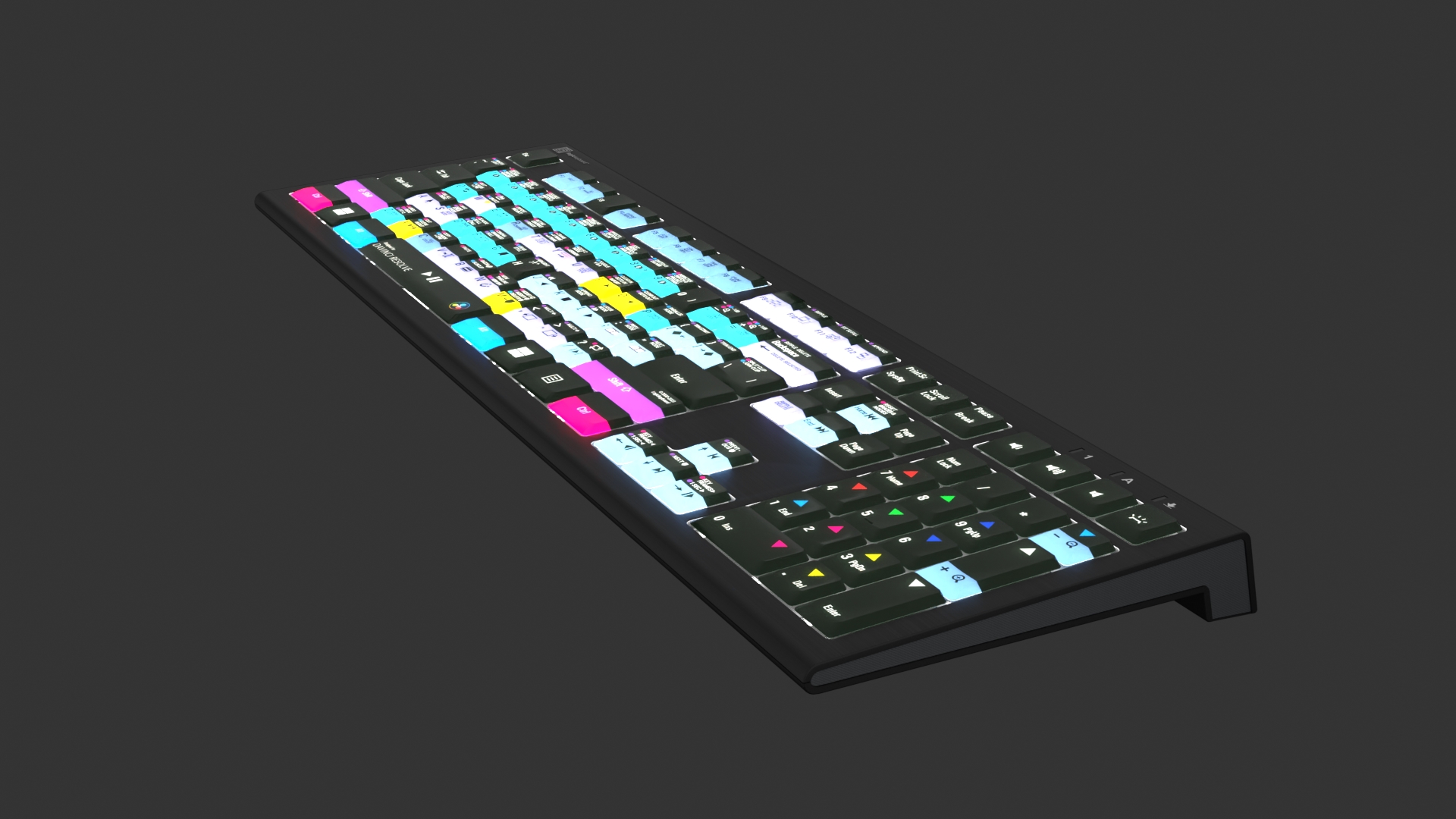 Shortcut keyboard Backlit - Davinci Resolve - Windows
