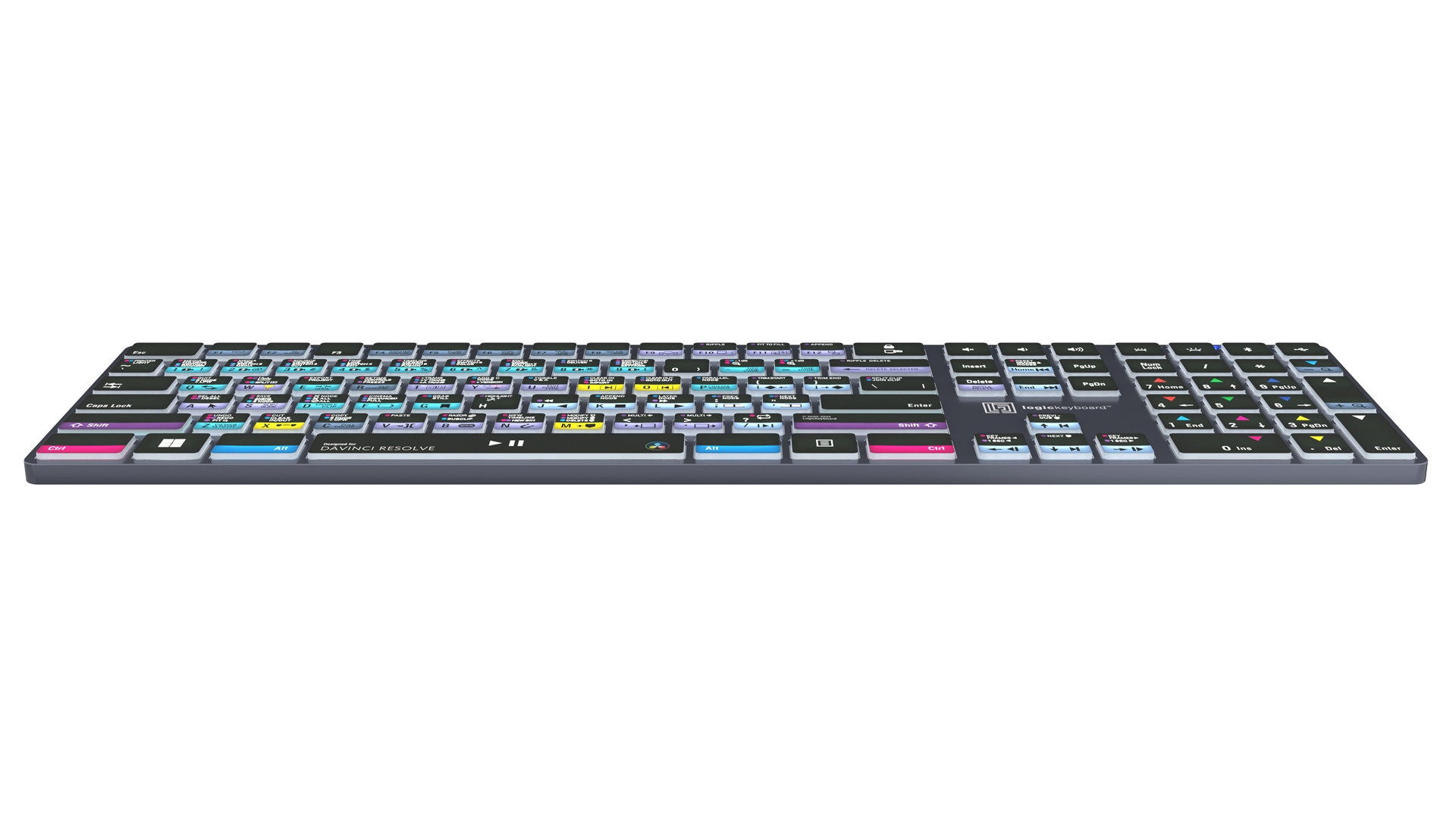 Shortcut keyboard Backlit & Bluetooth - DaVinci Resolve - Windows