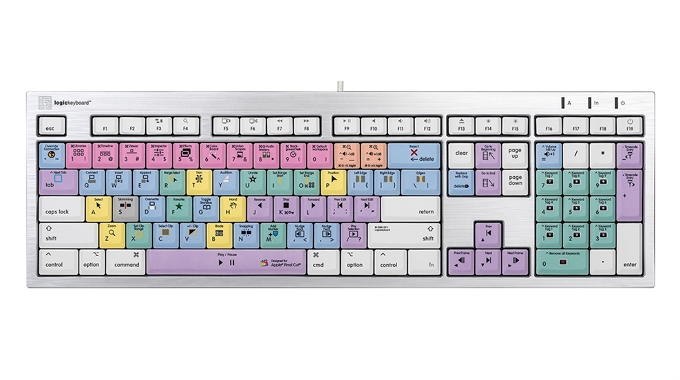 Apple Final Cut Pro X<br>ALBA Slimline Keyboard – Mac<br>