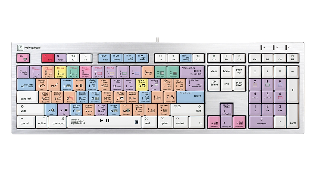 Adobe Lightroom CC<br>ALBA Slimline Keyboard – Mac<br>