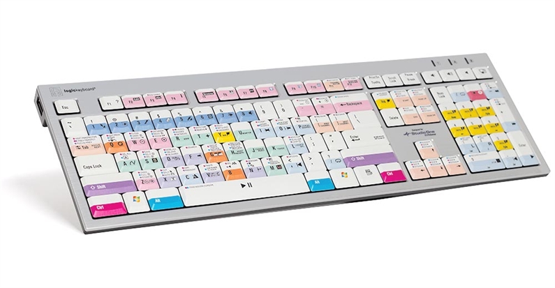 Photo: Logickeyboard Presonus Studio One 3 American English PC Slim Line Keyboard