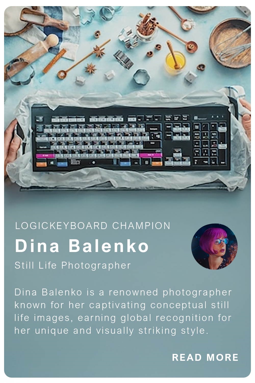 Logickeyboard Champions Dina Balenko