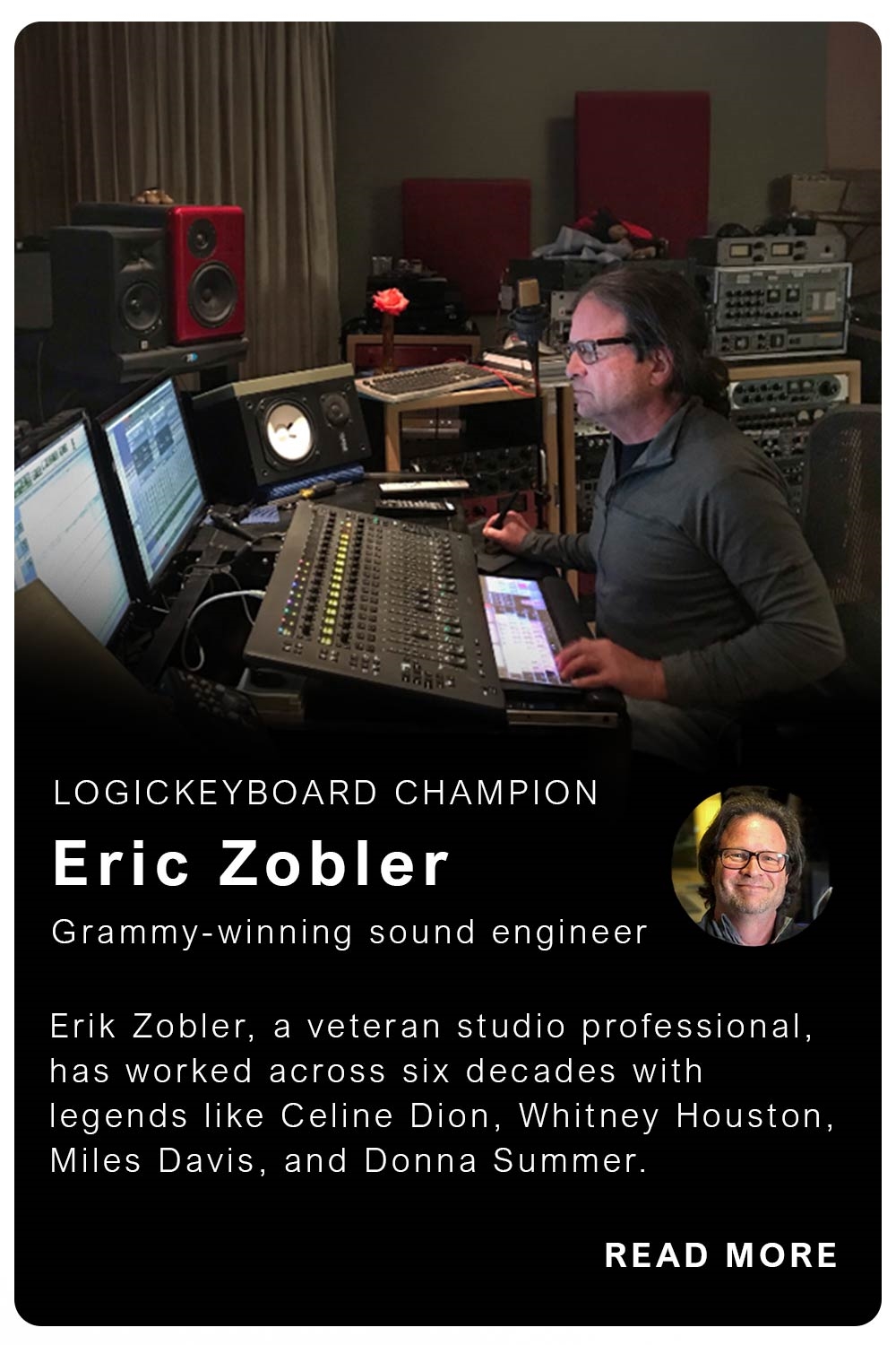 Logickeyboard Champions Eric Zobler