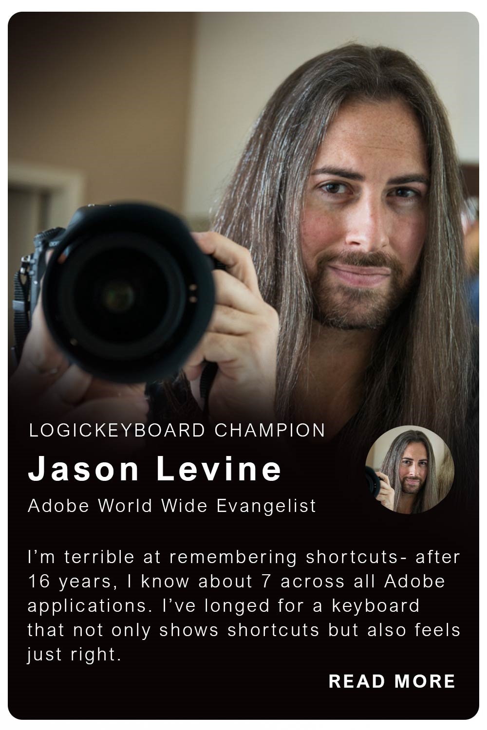 Logickeyboard Champions Jason Levine