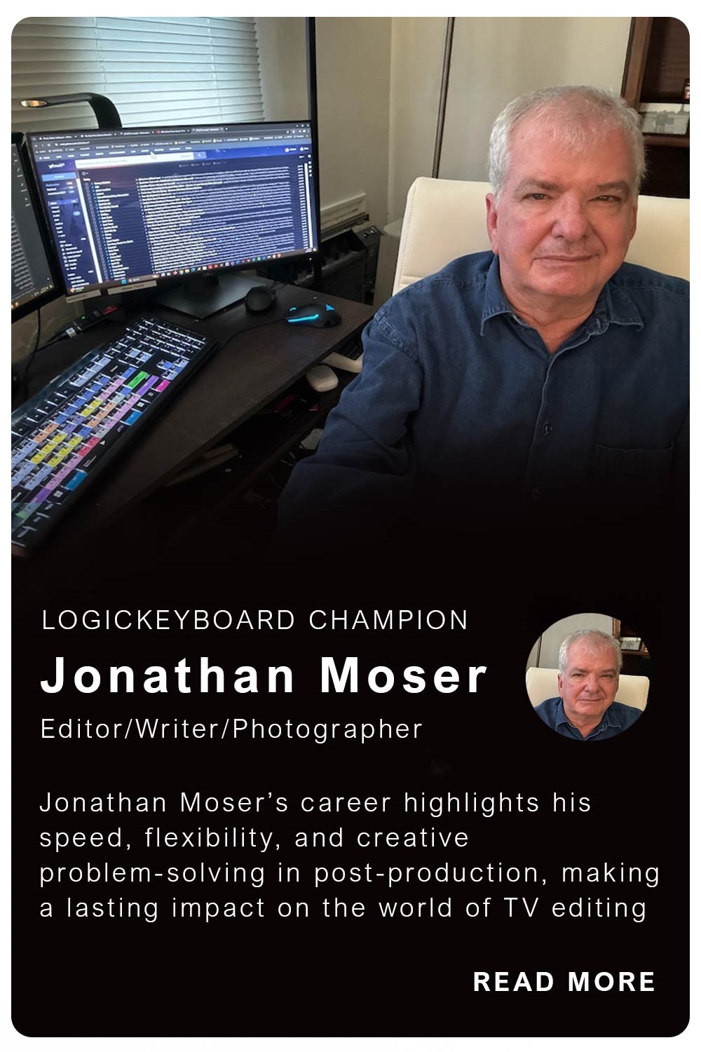 Logickeyboard Champions Jonathan Moser