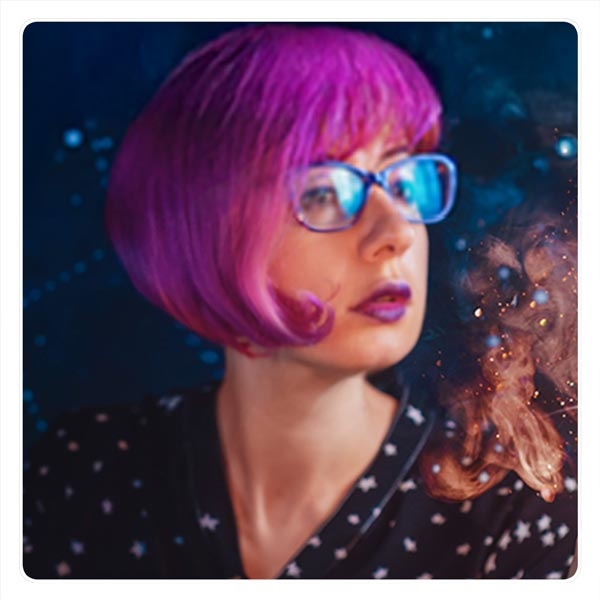 Dina Belenko using Adobe Photoshop shortcut keyboard