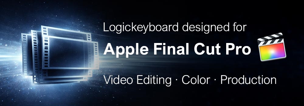 Color-Coded Editing Keyboards for Apple Final Cut Pro X Edit, trim, and enhance your videos with ease. Apply professional-grade effects, transitions, and color grading. With Final Cut Pro X, you can streamline your video editing process and bring your creative vision to life.