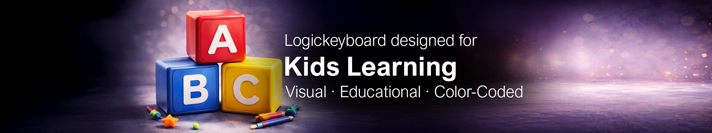 Kids Learning Keyboard A Fun Way to Learn Keyboarding  Perfect for young learners, this keyboard helps elementary-aged students develop typing skills through color-coded keys, making it easier to locate letters, numbers, and functions.