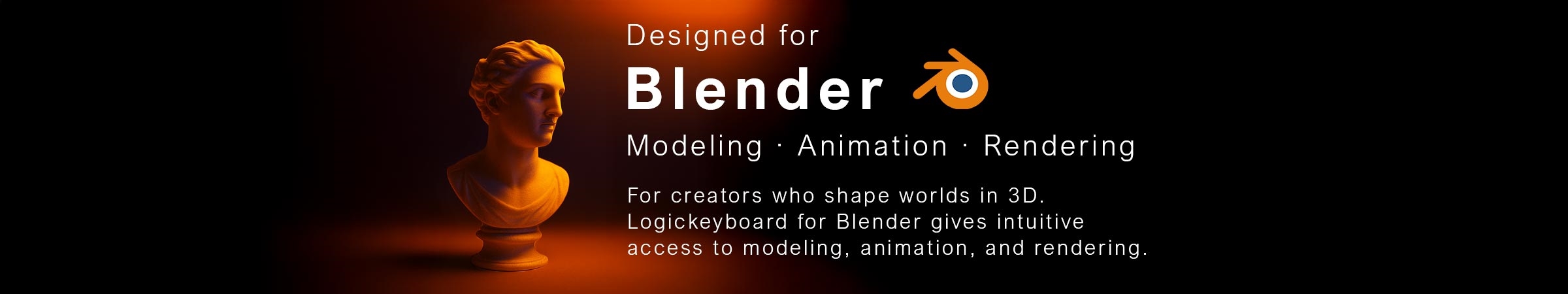 Blender 3D Shortcut keyboard for animation, modeling, rendering