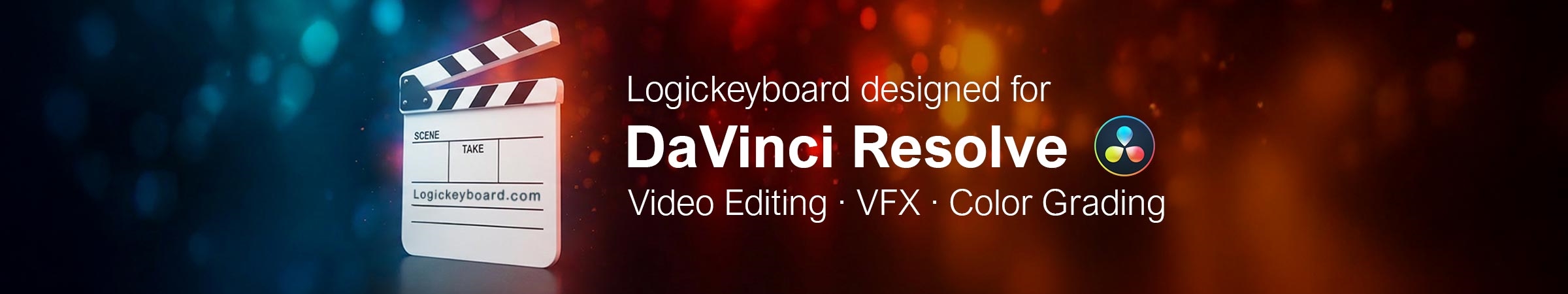 Color-Coded Editing Keyboards for DaVinci Resolve Master color grading, correction, and visual effects with precision. Edit and enhance your footage like a pro.