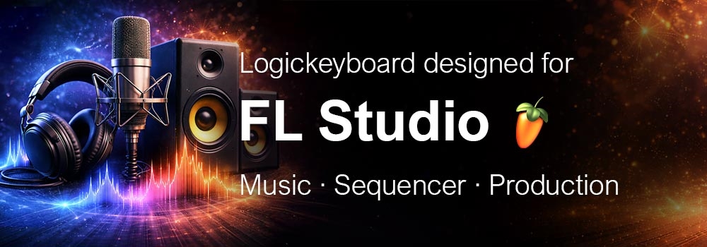 Color-Coded Editing Keyboards for FL Studio FL Studio is the desktop DAW that music-makers across the world use to turn ideas into reality.