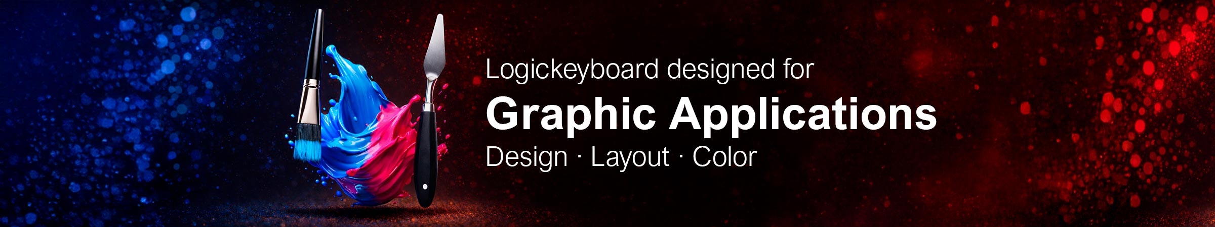 Shortcut Keyboards for Graphic Design Step into the world of visual excellence and unleash your creativity with a Logickeyboard Shortcut Keyboard, engineered to integrate effortlessly with your graphic designer software.  Designed with the discerning graphic artist in mind, our shortcut keyboard feature an intelligently organized layout with color-coded keys.