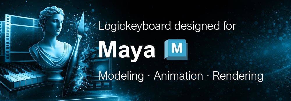 Autodesk Maya - 3D VFX software for character creation, rigging, animation and simulation.