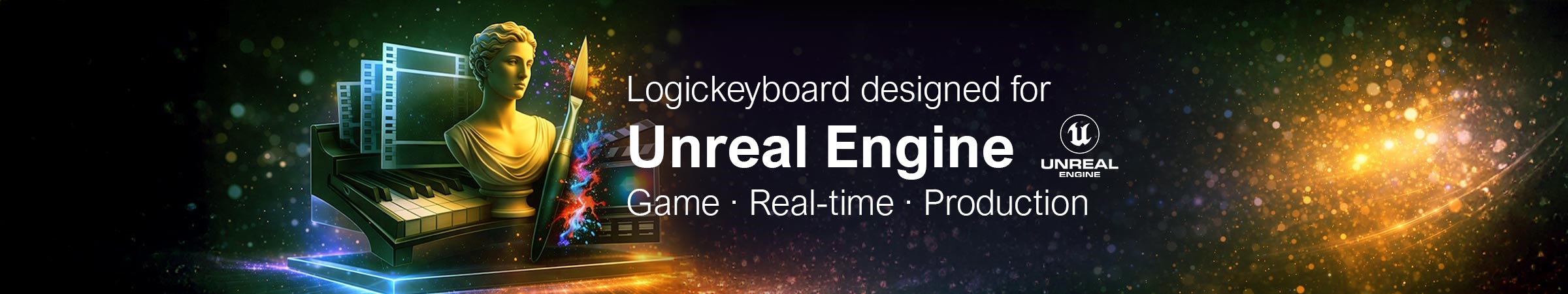 Color-Coded Keyboards for Unreal Engine Design, animate, and render stunning 3D environments. Create immersive experiences with powerful game development tools.