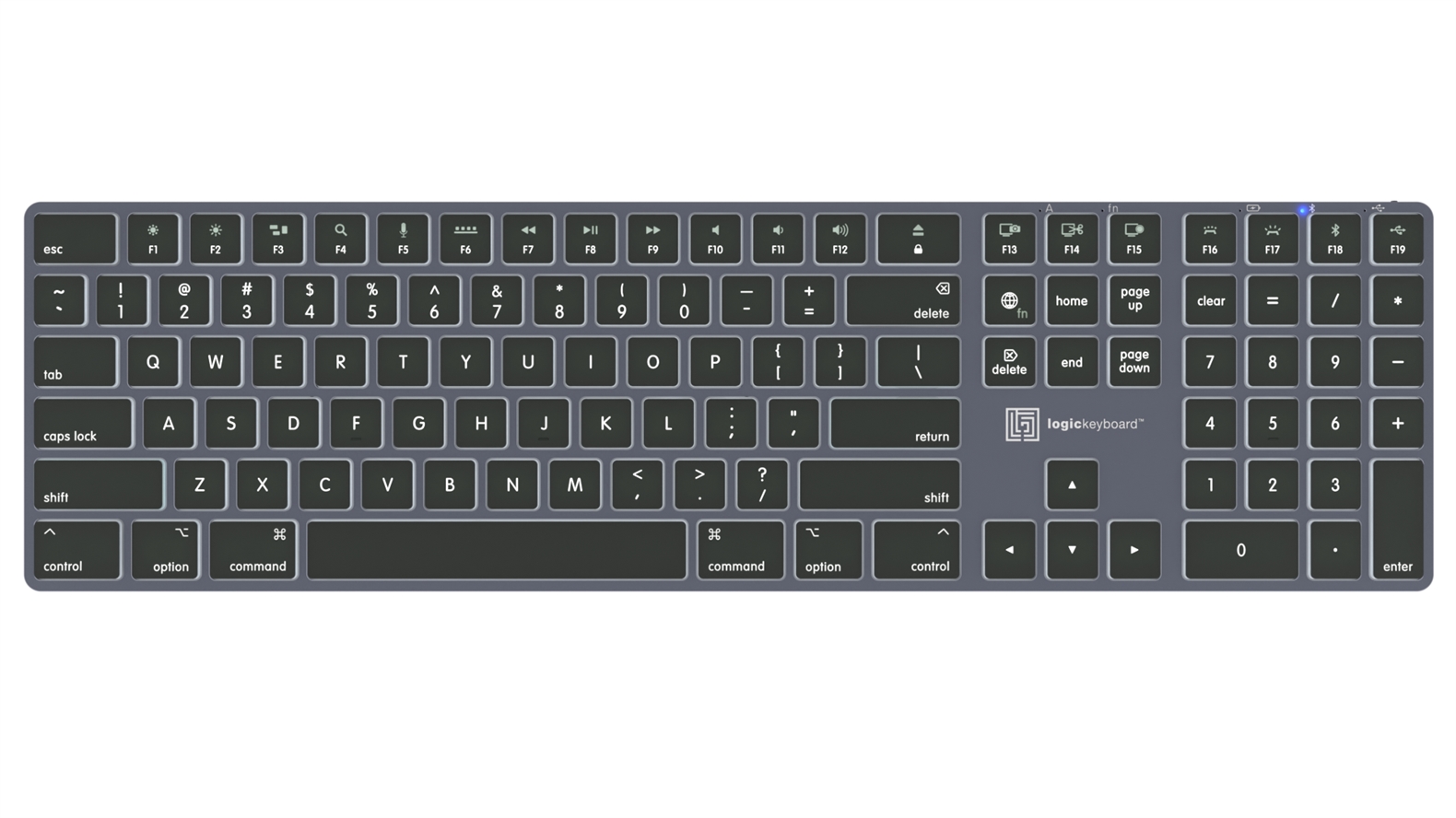 MacOS keyboard<br>TITAN Slimline Keyboard – Mac<br>