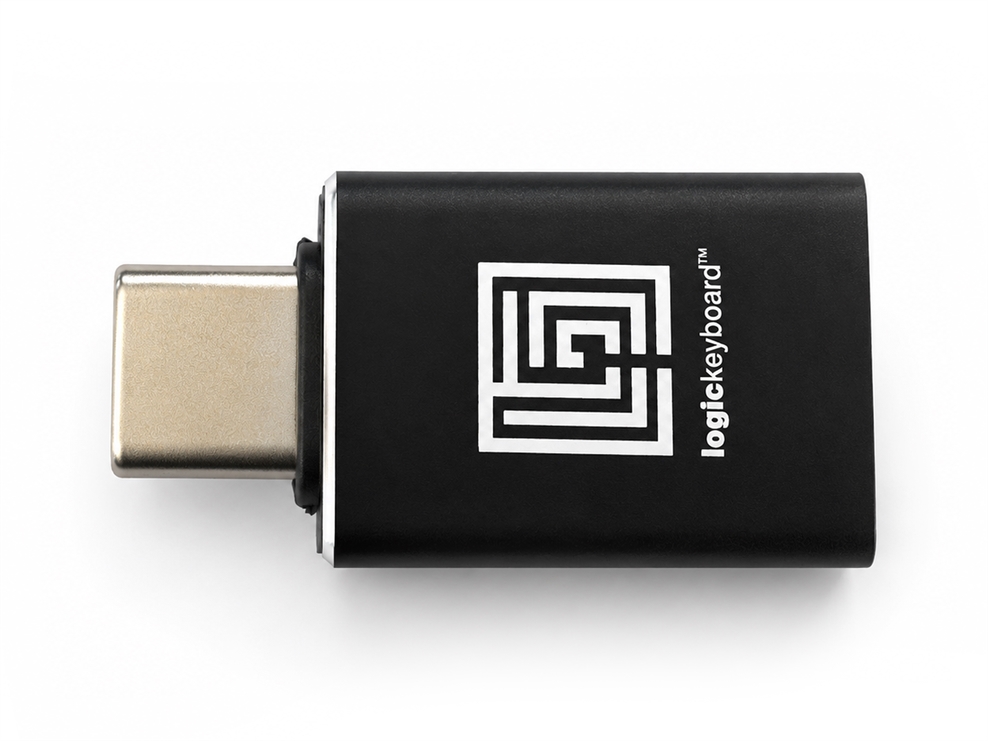 Logickeyboard USB-C to USB-A 3.0 Adaptor