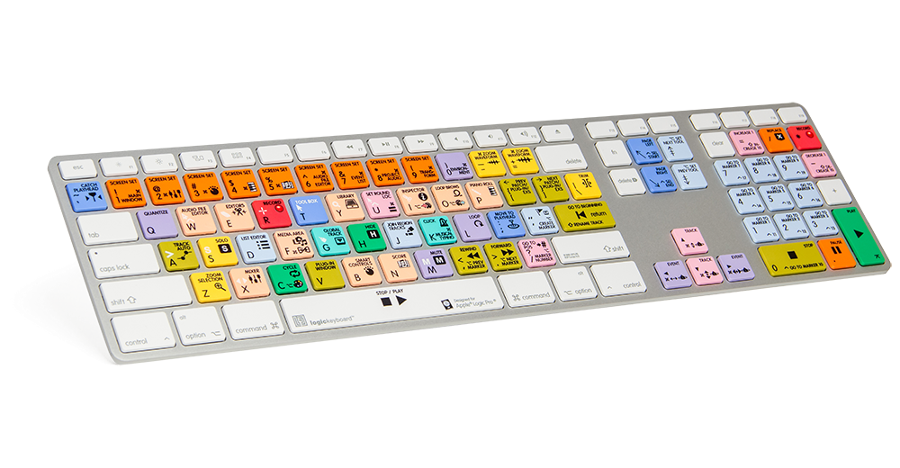 list of logic pro x keyboard shortcuts