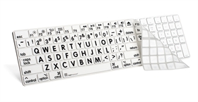 Largeprint keyboard cover for Apple Magic Numeric Keyboard