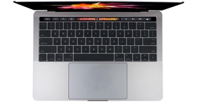 Clear keyboard cover for MacBook Pro Touch bar