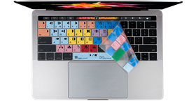 Media Composer keyboard cover for MacBook Pro Touch Bar 2016