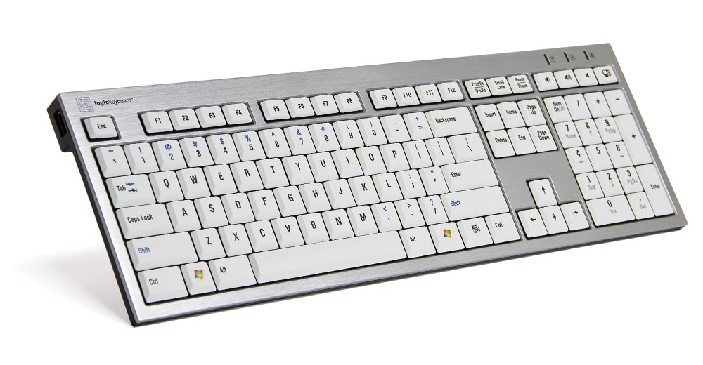 verbanning Overleving Boekwinkel Logickeyboard Premium PC Slimline Keyboard