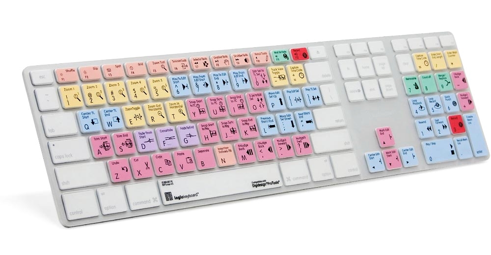 LogicSkin Avid Protools Apple keyboard cover